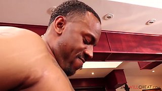 Stunning Ebony Babe Osa Lovely Cheating Sex