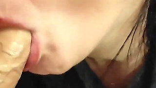 Cock Starved Stepmom Eats Stepson's Cock