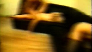 Hottie amateur blonde filmed while sex