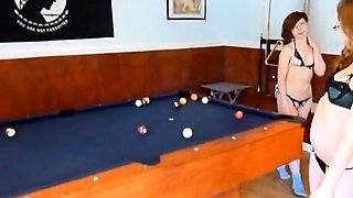 Lesbian Pool Masturbation