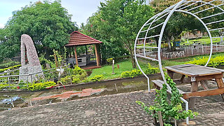 Sperm Floating in the Pool, Hard Sex in the Water, Double Orgasm