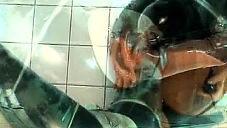 StrapOn Lesbian with big boobs fucks her blonde sexy GF