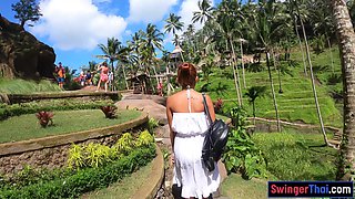 Thai girlfriend twat licked and nailed