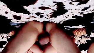 Mature Skinny Women and Muscular Man Filming Amateur Porno