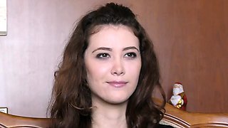 Intense Casting Couch Audition: Amateur Beauty Takes