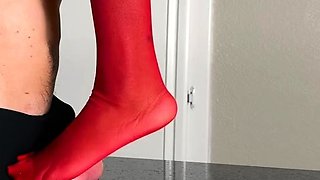 Margarita nylon foot fetish