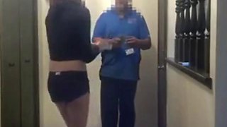 Blowjob and swallow for the pizza delivery guy
