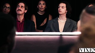 Perfect Christian Clay and Stefany Kyler's spooning porn