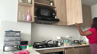 Latina Maid with Huge Ass His Boss Can't Resist