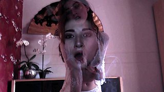 Teen Cute Italian Brunette Solo At