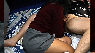 Italian teen with small tits gets creampied after class