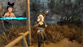 Skyrim B and L Mod - Finding Morgaine and Helping Our Her Sexual Needs