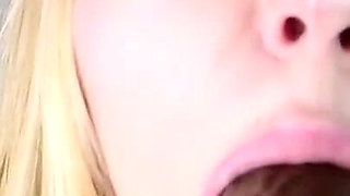 Big Black Dildo Tittyfuck & Suck