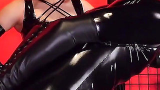 Tied up in Strappado by Two Mean Mistresses