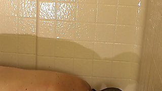 Sexy Mature Amateur Couple Have Great Shower Sex. Oral and Anal. She Takes It Hard