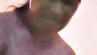 Close up stranger watching
