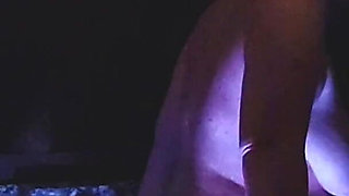 Romantic Anniversary Sex in the Outdoor Balcony Hot Tub Spa of a Japanese Love Hotel Penthouse in Tokyo