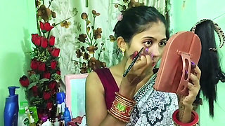first time, my son-in-law fucked me in front of my stepdaughter's pussy in doggy style Beautyful Threesome Sex In HindiAudio