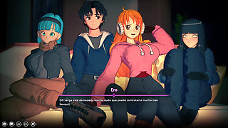 My Hentai Fantasy - Christmas Special - The Naked Bodies of Hinata, Nami and Bulma