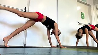 Sexy yoga session