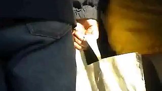 Bus teasing: Big Tits, Babe  Blonde Porn