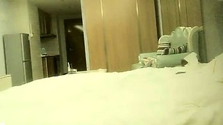 Busty brunette hardcore sex caught on hidden cam