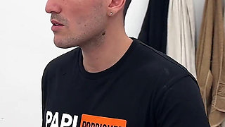 Blonde with Nice Tits Gets Dominated by 3 Cocks That Fuck Her in Every Hole and Cum on Her Face