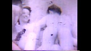 Old Vintage Porn with Two Couples Fucking From Other Age