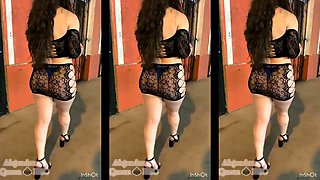 TS Prostitute Blown by Huge BBC