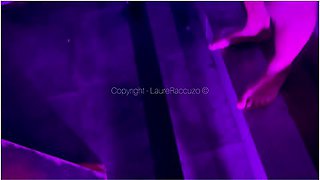 Laure Raccuzo - She Gets Destroyed In Gangbang After Sucking Cocks At The