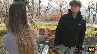 Hunt4k. what made Marica Chanelle not to leave for italy