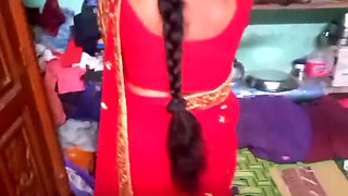 Desi housewife Priyanka314 changing clothes at home - hot homemade Indian beauty fuck
