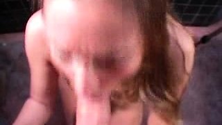 Big tit teen blowjob cumshot videos
