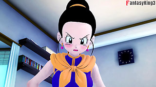 Goku Doesn't Satisfy Videl, so Gohan Helps Her - Dragon Ball Zex Series