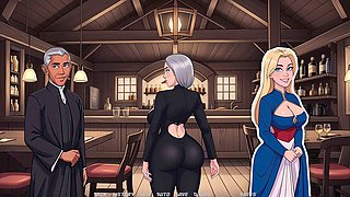 Summertime saga, suck off, hand job