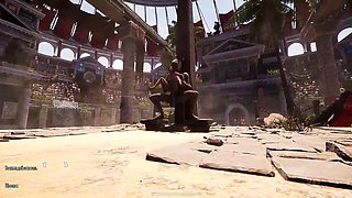 The ancient statue woke up and embarked to penetrate Lara in all her fuck holes, cramming her with glue. THREE DIMENSIONAL Anime porn Game