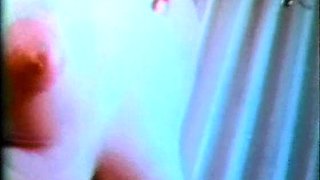 Amateur girlfriends licking in the kitchen