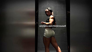TikTok Live Sauna Orgy: 18yo Covered in Sweat & Cum
