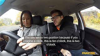 British teen gets creampied in fake driving school - everything will be fine!