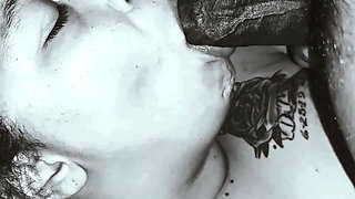 Suprise Cum swallowing