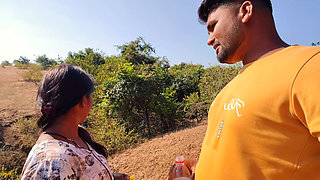 We Found the Girl in the Forest, She Had Come to the Forest Near the Village Early in the Morning to Take a Bathroom - Indian Bhabhi Hot XXX Movie in Hindi