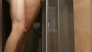 19 year old college girl gets in the shower by Cannon Full and gives her multiple orgasms!t