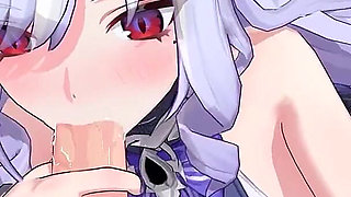 Zenless Zone Zero - Vivian’s Secret Beach Sex with Wise Seductive Moans - 3D NSFW Animation