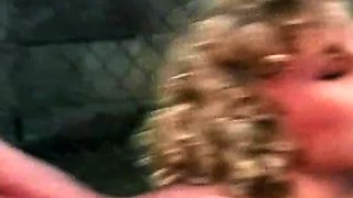 Close up doggy style sex action