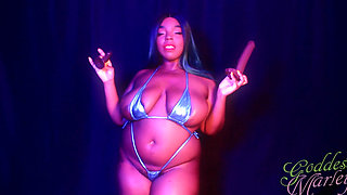 Blue Bikini Bigger Is Better