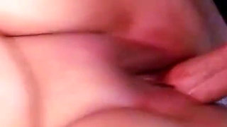 Curvy milf gets licked and fucked by young skinny guys