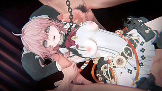 [silver Palace] - Alf - Maid No. 49 Flamethrower Overheat (clumsy Battle Maid & Hardcore POV Creampie) (4k/60fps) ( Alf )