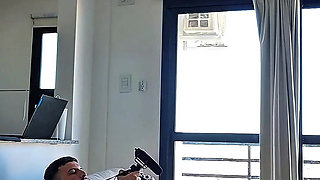 Trapped by My Stepsister's Mini Shorts: From the Floor to the Sofa Uncensored