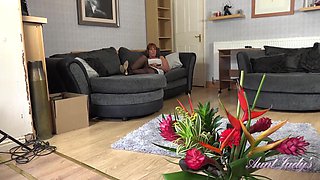 Spying on Beau Masturbating in the Living Room