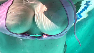 Artemisia Love Sexy Bikini Fetish Underwater Wet Top Big Boobs Fetish